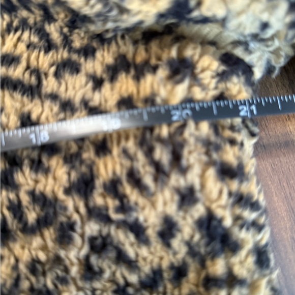 Ashley By 26 International Leopard Print Fleece Jacket NWT XL - Picture 8 of 13